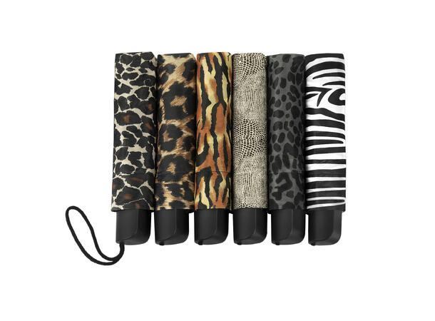 Milano "Black & White & Animal" Paraply 